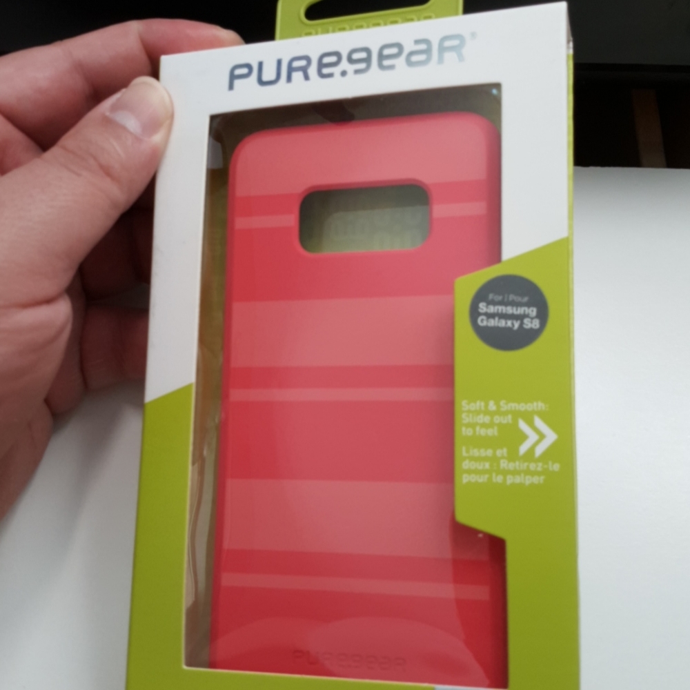 Case for samsung galaxy S8 color rosepink new